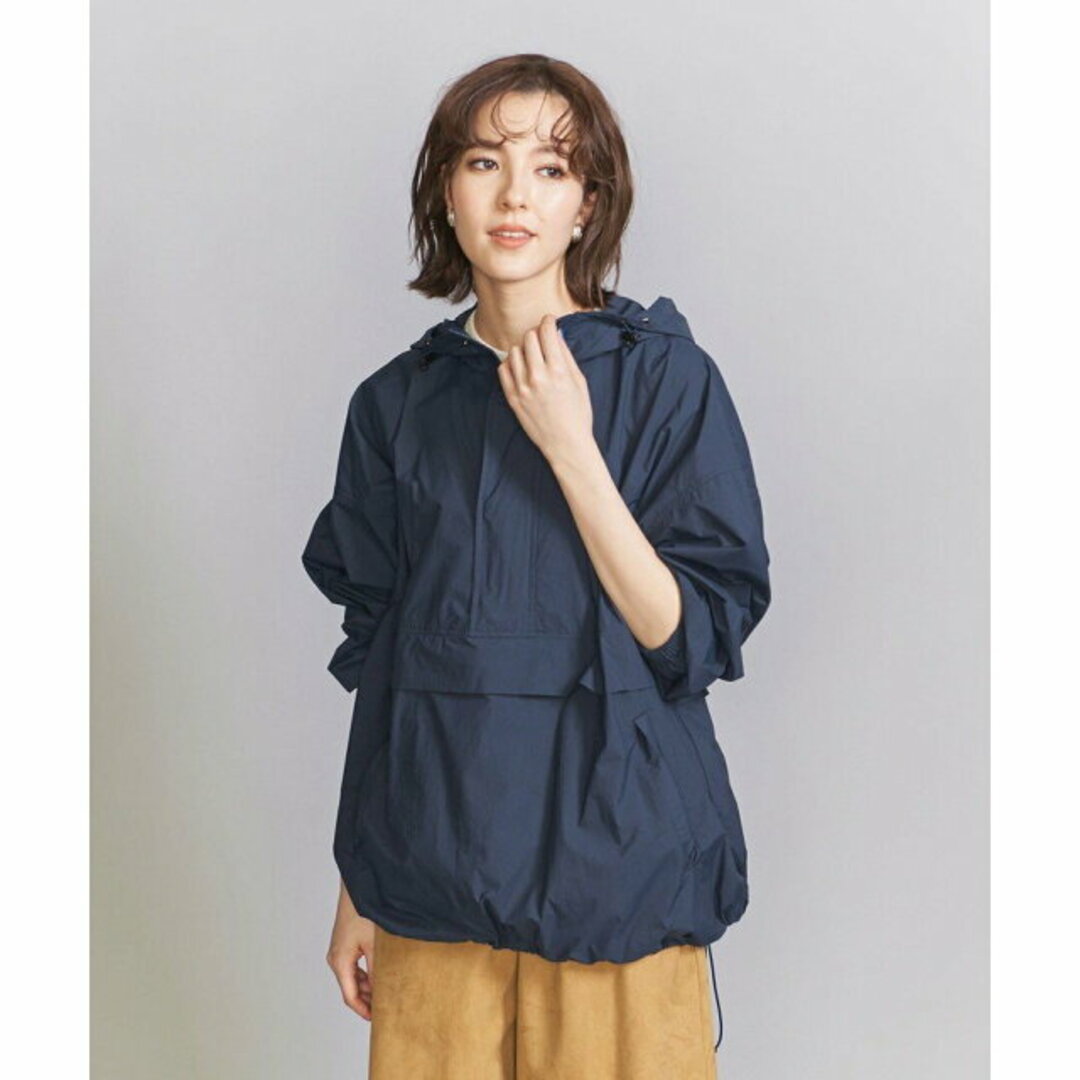 BEAUTY&YOUTH UNITED ARROWS(ビューティアンドユースユナイテッドアローズ)の【NAVY】ナイロンタフタ アノラックパーカー レディースのジャケット/アウター(ナイロンジャケット)の商品写真