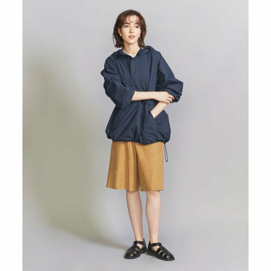 BEAUTY&YOUTH UNITED ARROWS(ビューティアンドユースユナイテッドアローズ)の【NAVY】【FREE】ナイロンタフタ アノラックパーカー レディースのジャケット/アウター(ナイロンジャケット)の商品写真