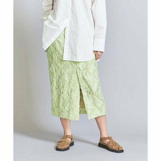 ビューティアンドユースユナイテッドアローズ(BEAUTY&YOUTH UNITED ARROWS)の【LIME】ペイズリー カットジャカード スカート(ロングスカート)