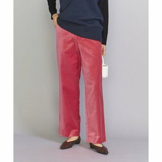 ビューティアンドユースユナイテッドアローズ(BEAUTY&YOUTH UNITED ARROWS)の【PINK】コットンレーヨン ベロア ストレート パンツ(その他)