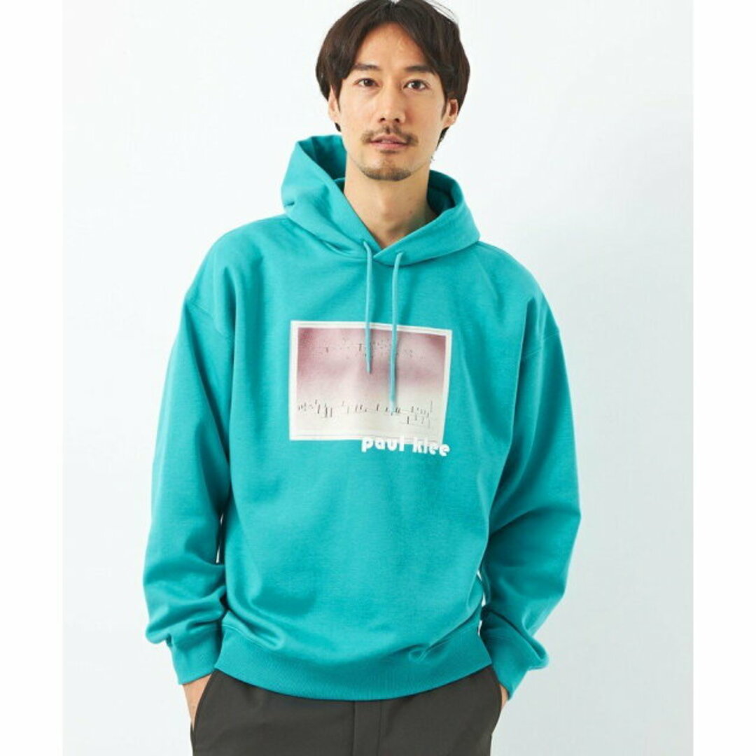 UNITED ARROWS green label relaxing(ユナイテッドアローズグリーンレーベルリラクシング)の【TURQUOISE】パウルクレー パーカー メンズのトップス(Tシャツ/カットソー(半袖/袖なし))の商品写真