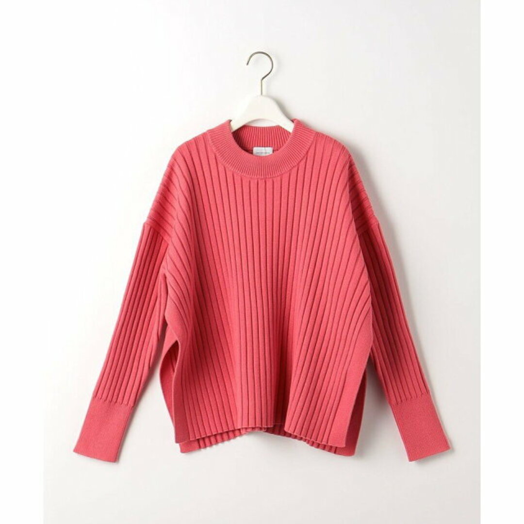 UNITED ARROWS green label relaxing(ユナイテッドアローズグリーンレーベルリラクシング)の【PINK】ワイド リブ スリット プルオーバー ニット -ウォッシャブル- レディースのトップス(ニット/セーター)の商品写真