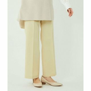 ユナイテッドアローズグリーンレーベルリラクシング(UNITED ARROWS green label relaxing)の【CREAM】プレスト ワイド パンツ(その他)