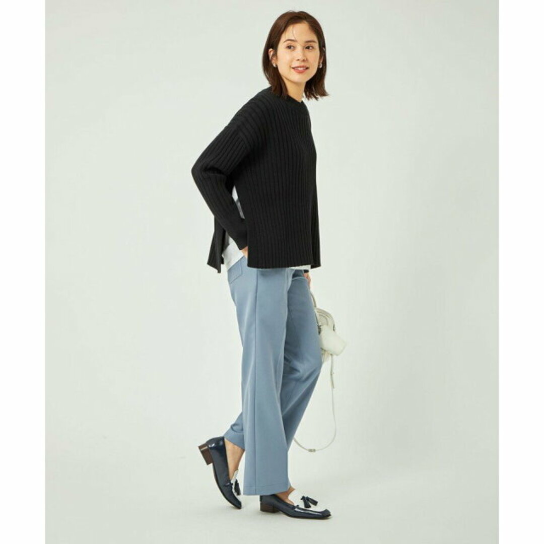 UNITED ARROWS green label relaxing(ユナイテッドアローズグリーンレーベルリラクシング)の【LT.BLUE】【M(38)】プレスト ワイド パンツ レディースのパンツ(その他)の商品写真