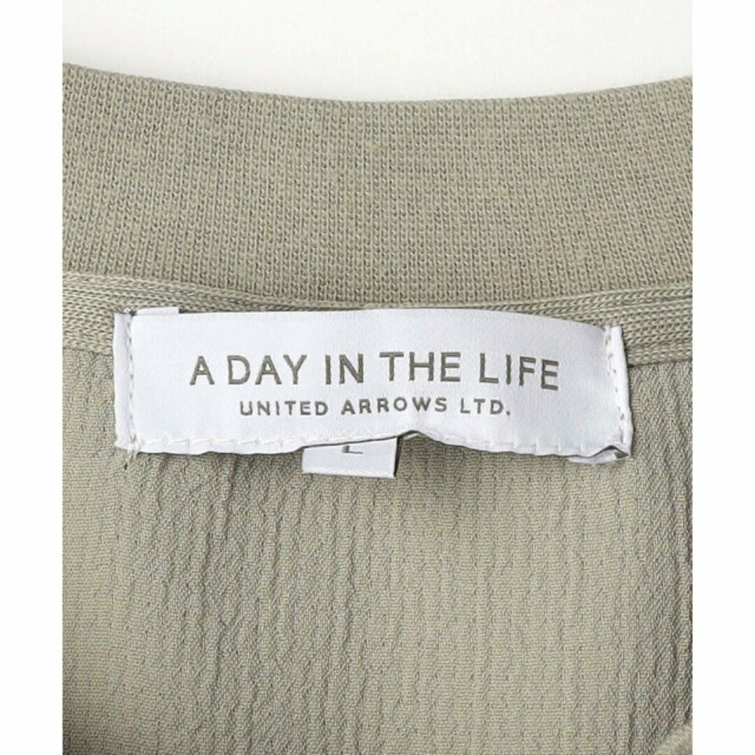 a day in the life(アデイインザライフ)の【OLIVE】リラックス ワイド カットソー<A DAY IN THE LIFE> メンズのトップス(Tシャツ/カットソー(半袖/袖なし))の商品写真