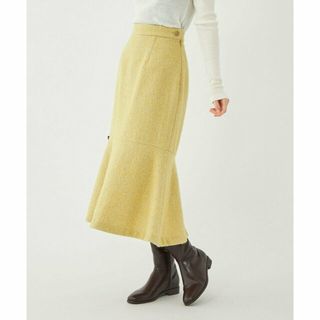 ユナイテッドアローズグリーンレーベルリラクシング(UNITED ARROWS green label relaxing)の【YELLOW】ヘリンボーン マーメイド スカート(ロングスカート)