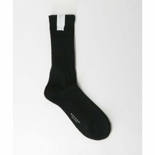 ビューティアンドユースユナイテッドアローズ(BEAUTY&YOUTH UNITED ARROWS)の【BLACK】ルーズ リブ レギュラー ソックス(ソックス)