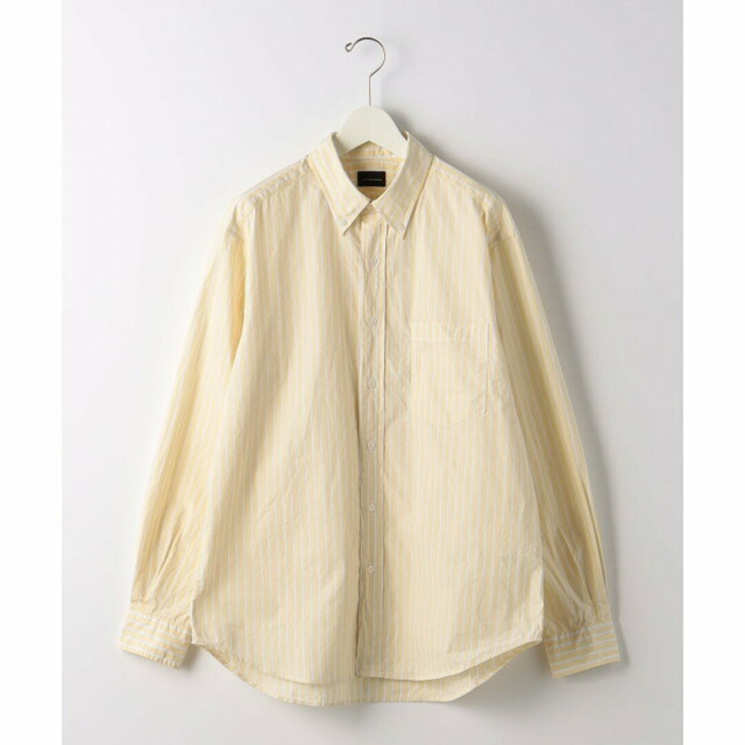 UNITED ARROWS green label relaxing(ユナイテッドアローズグリーンレーベルリラクシング)の【YELLOW】パターンストライプ ジャストルーズ ボタンダウン シャツ その他のその他(その他)の商品写真