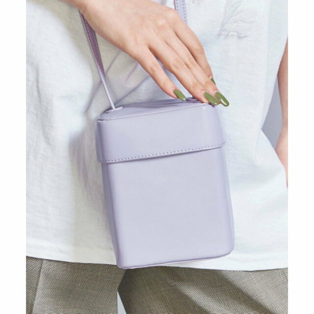 BEAUTY&YOUTH UNITED ARROWS(ビューティアンドユースユナイテッドアローズ)の【LILAC】【FREE】ボックス ショルダーバッグ レディースのバッグ(ショルダーバッグ)の商品写真