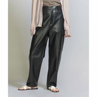 ビューティアンドユースユナイテッドアローズ(BEAUTY&YOUTH UNITED ARROWS)の【BLACK】フェイクレザーストレートパンツ -ウォッシャブル-(その他)