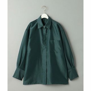 ビューティアンドユースユナイテッドアローズ(BEAUTY&YOUTH UNITED ARROWS)の【DK.GREEN】ポリエステルオーガンジー シャツ -ウォッシャブル-(シャツ/ブラウス(長袖/七分))