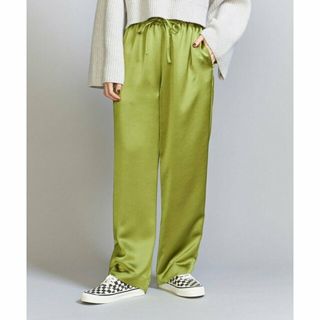 ビューティアンドユースユナイテッドアローズ(BEAUTY&YOUTH UNITED ARROWS)の【LIME】サテン ドロースト イージー パンツ/ライナー -ウォッシャブル-(その他)