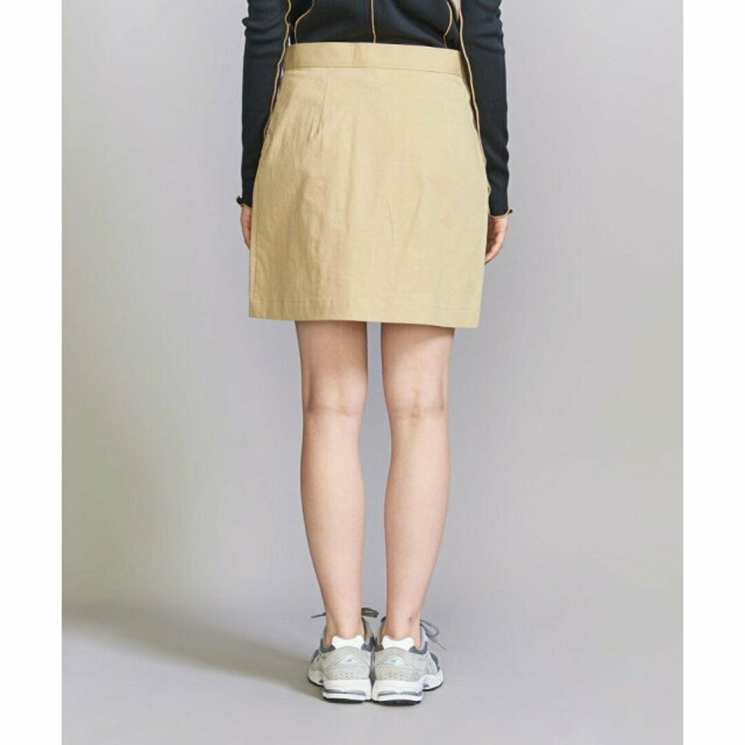 BEAUTY&YOUTH UNITED ARROWS(ビューティアンドユースユナイテッドアローズ)の【BEIGE】コットンツイル パッチポケット ミニスカート -ウォッシャブル- レディースのスカート(ミニスカート)の商品写真