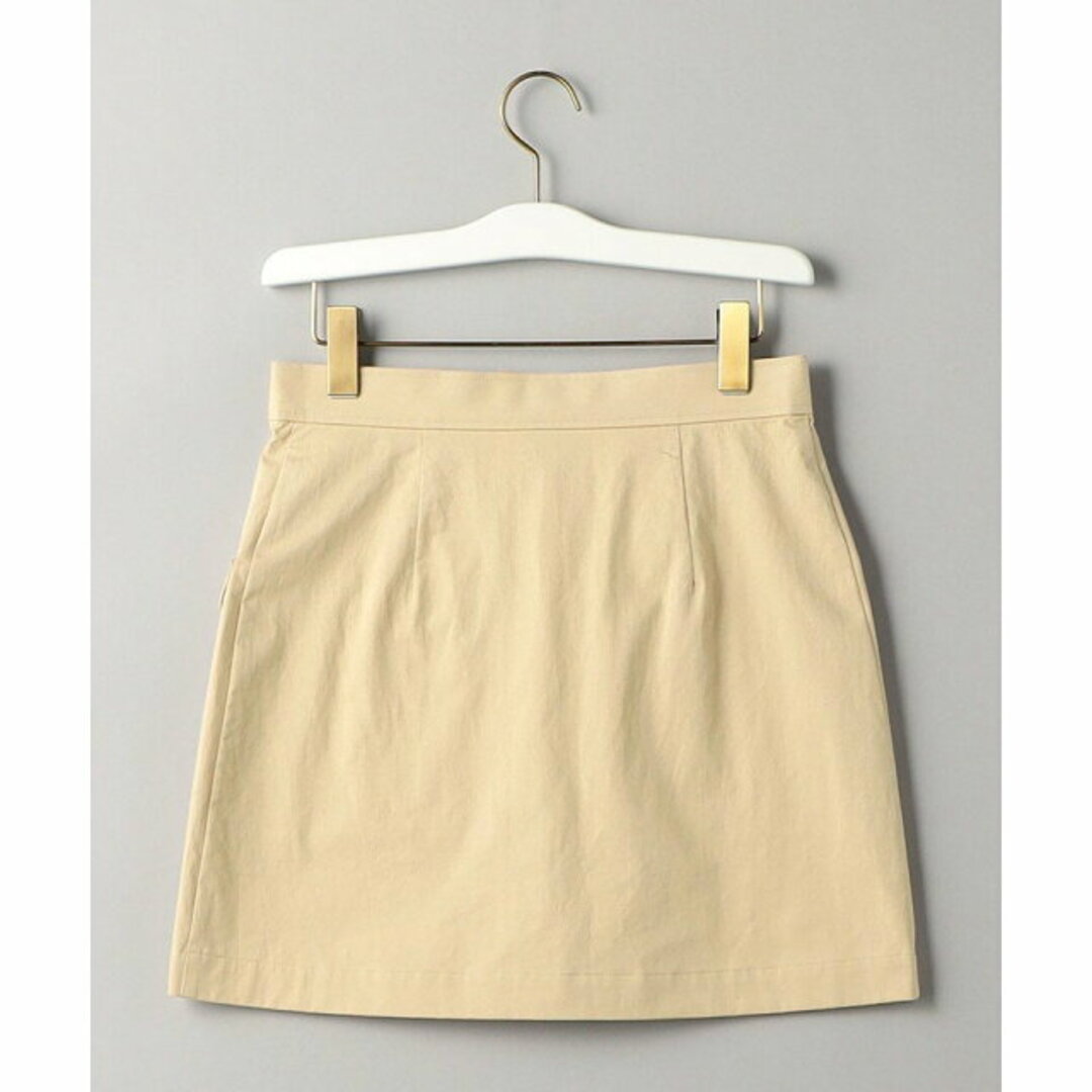 BEAUTY&YOUTH UNITED ARROWS(ビューティアンドユースユナイテッドアローズ)の【BEIGE】【M】コットンツイル パッチポケット ミニスカート -ウォッシャブル- レディースのスカート(ミニスカート)の商品写真