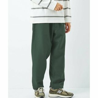 ユナイテッドアローズグリーンレーベルリラクシング(UNITED ARROWS green label relaxing)の【DK.GREEN】エアロギャバ ワイド イージー パンツ -防シワ-(その他)