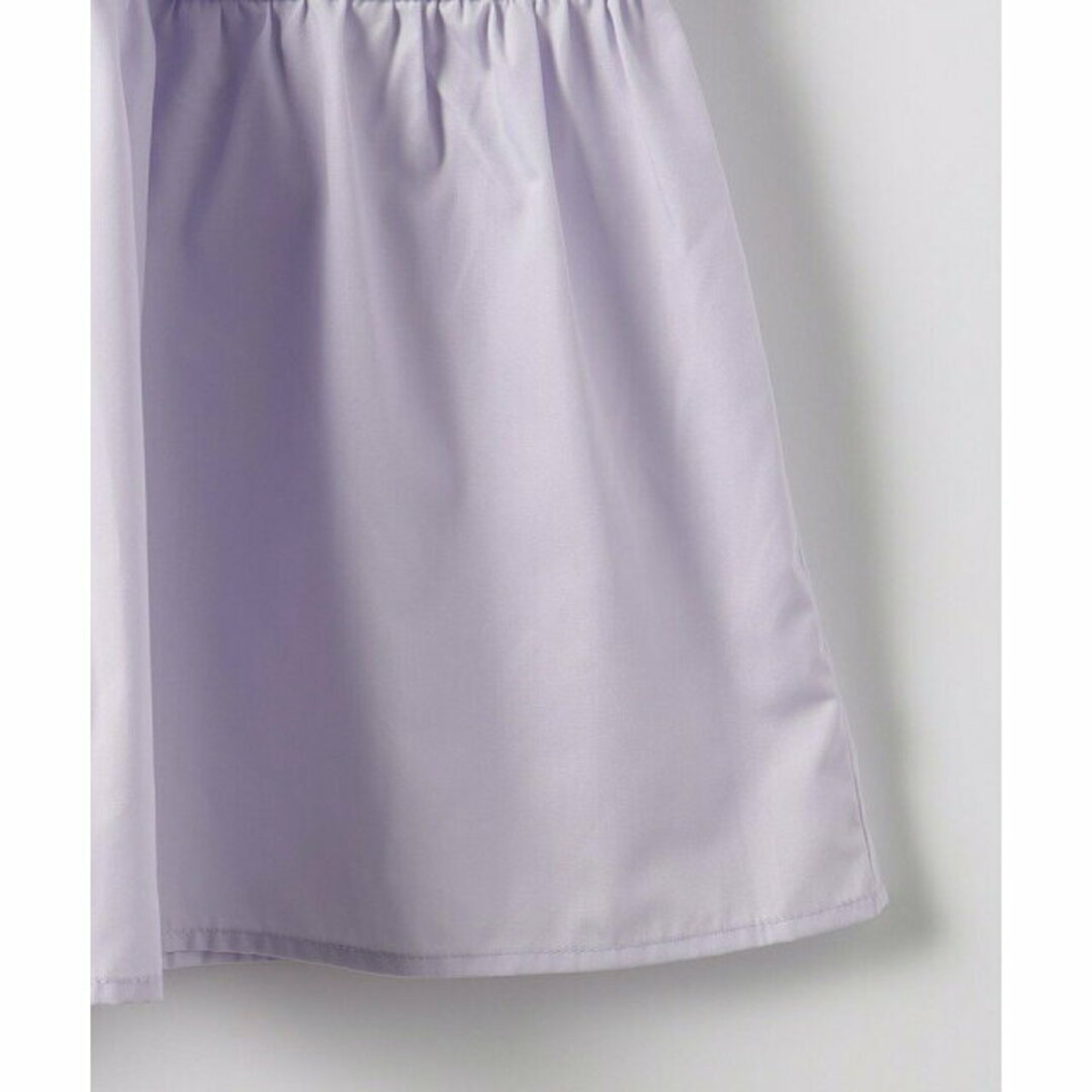 UNITED ARROWS green label relaxing(ユナイテッドアローズグリーンレーベルリラクシング)の【LILAC】TJ 天竺*タフタ ティアード ワンピース 100m-130cm キッズ/ベビー/マタニティのキッズ服女の子用(90cm~)(ワンピース)の商品写真