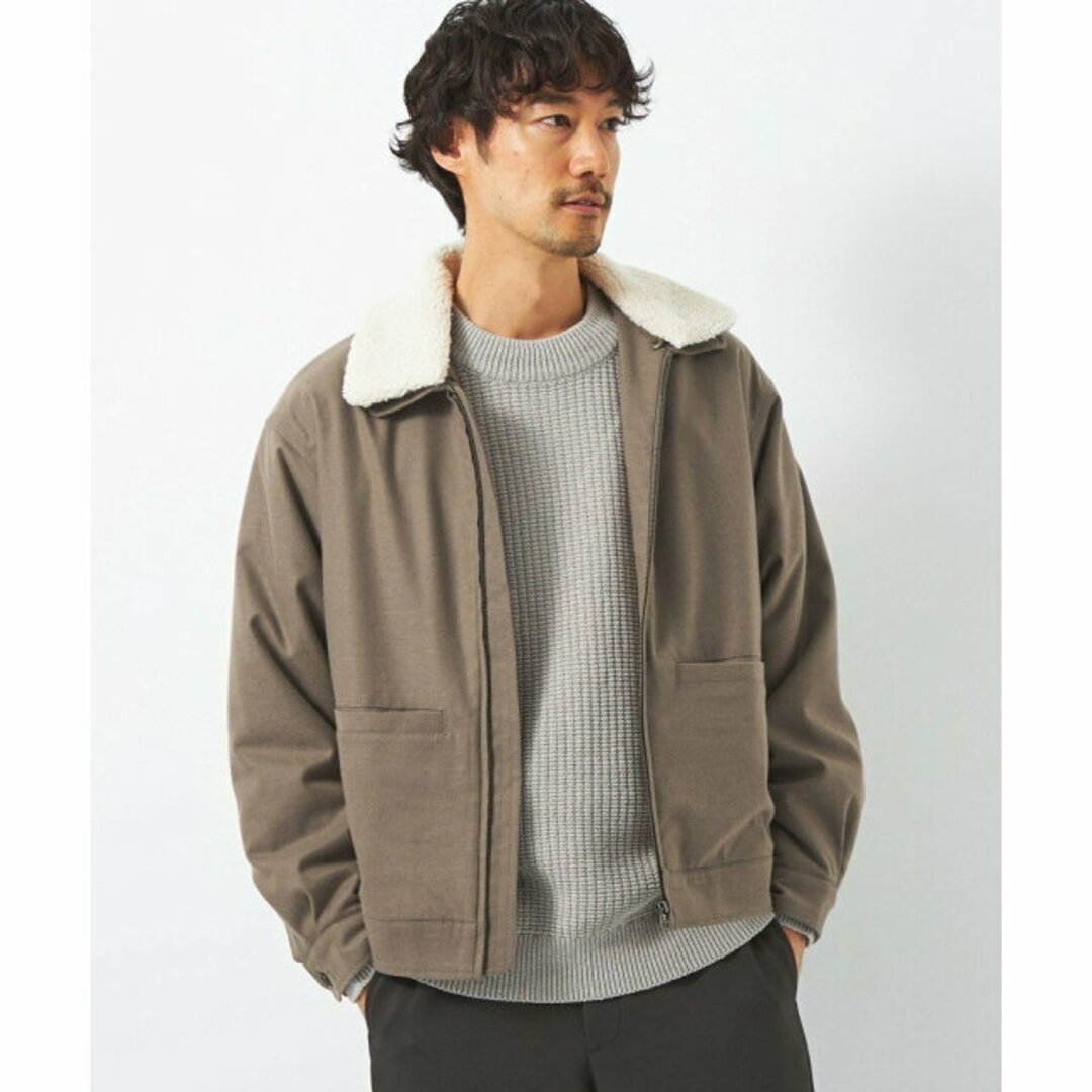 UNITED ARROWS green label relaxing(ユナイテッドアローズグリーンレーベルリラクシング)の【MOCA】Morley ボア ブルゾン メンズのジャケット/アウター(ブルゾン)の商品写真