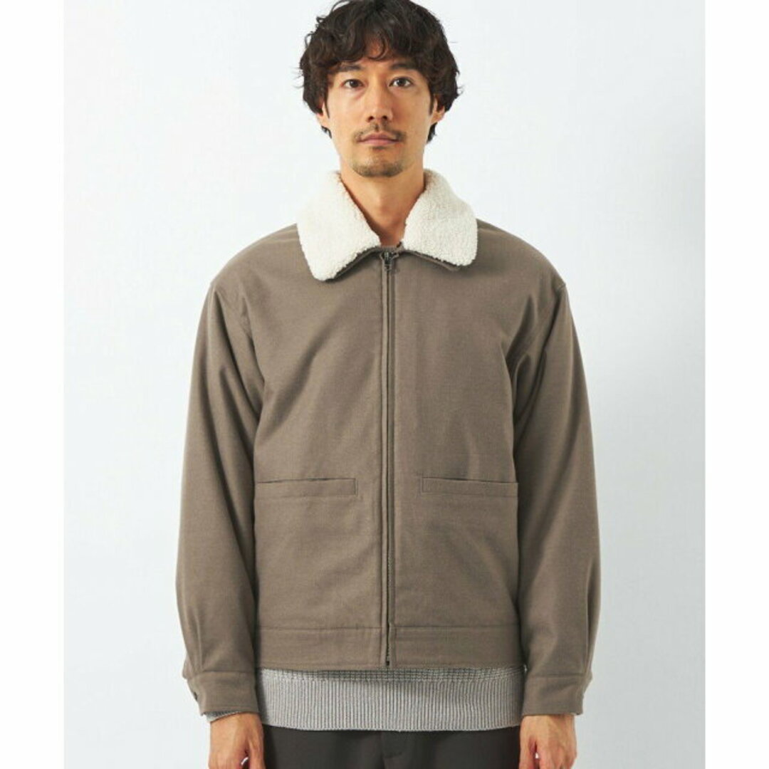 UNITED ARROWS green label relaxing(ユナイテッドアローズグリーンレーベルリラクシング)の【MOCA】【S】Morley ボア ブルゾン メンズのジャケット/アウター(ブルゾン)の商品写真