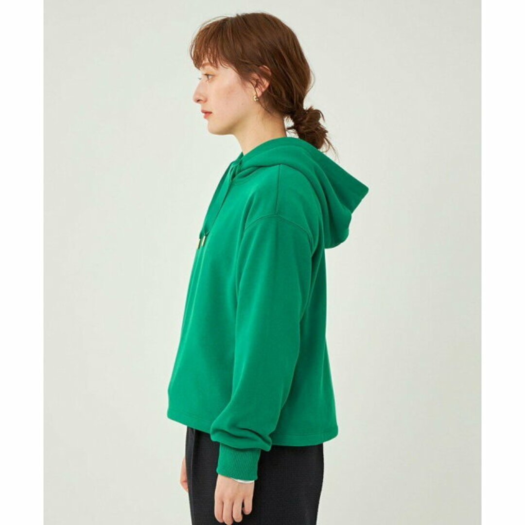 UNITED ARROWS green label relaxing(ユナイテッドアローズグリーンレーベルリラクシング)の【KELLY】<エッセンシャルアイテム> ウラケ フード プルオーバー パーカー -吸水速乾・UVカット- レディースのトップス(カットソー(長袖/七分))の商品写真