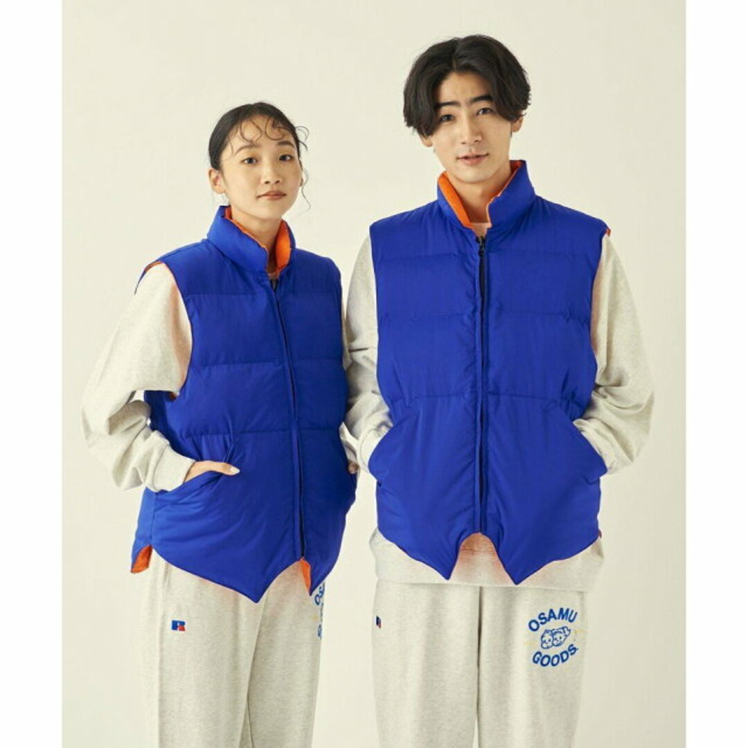 BEAUTY&YOUTH UNITED ARROWS(ビューティアンドユースユナイテッドアローズ)の【COBALT】<info. BEAUTY&YOUTH> リバーシブル PDD ベスト メンズのジャケット/アウター(その他)の商品写真