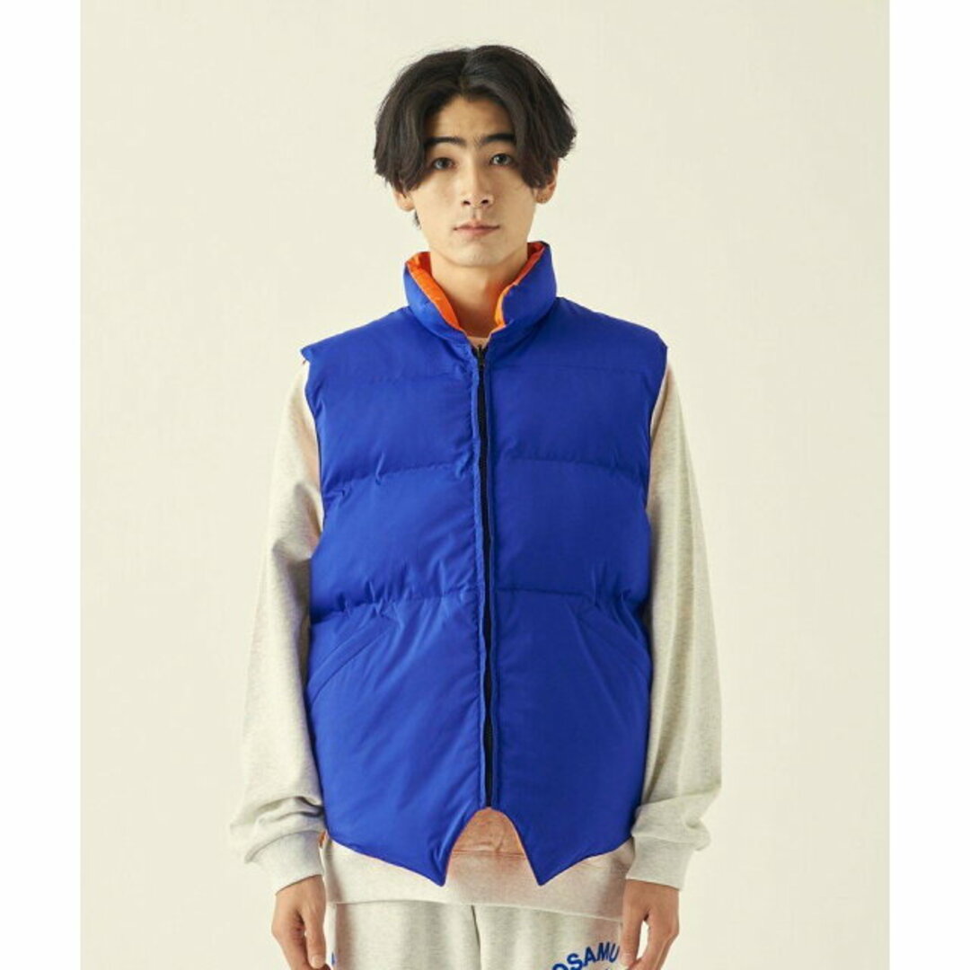 BEAUTY&YOUTH UNITED ARROWS(ビューティアンドユースユナイテッドアローズ)の【COBALT】<info. BEAUTY&YOUTH> リバーシブル PDD ベスト メンズのジャケット/アウター(その他)の商品写真