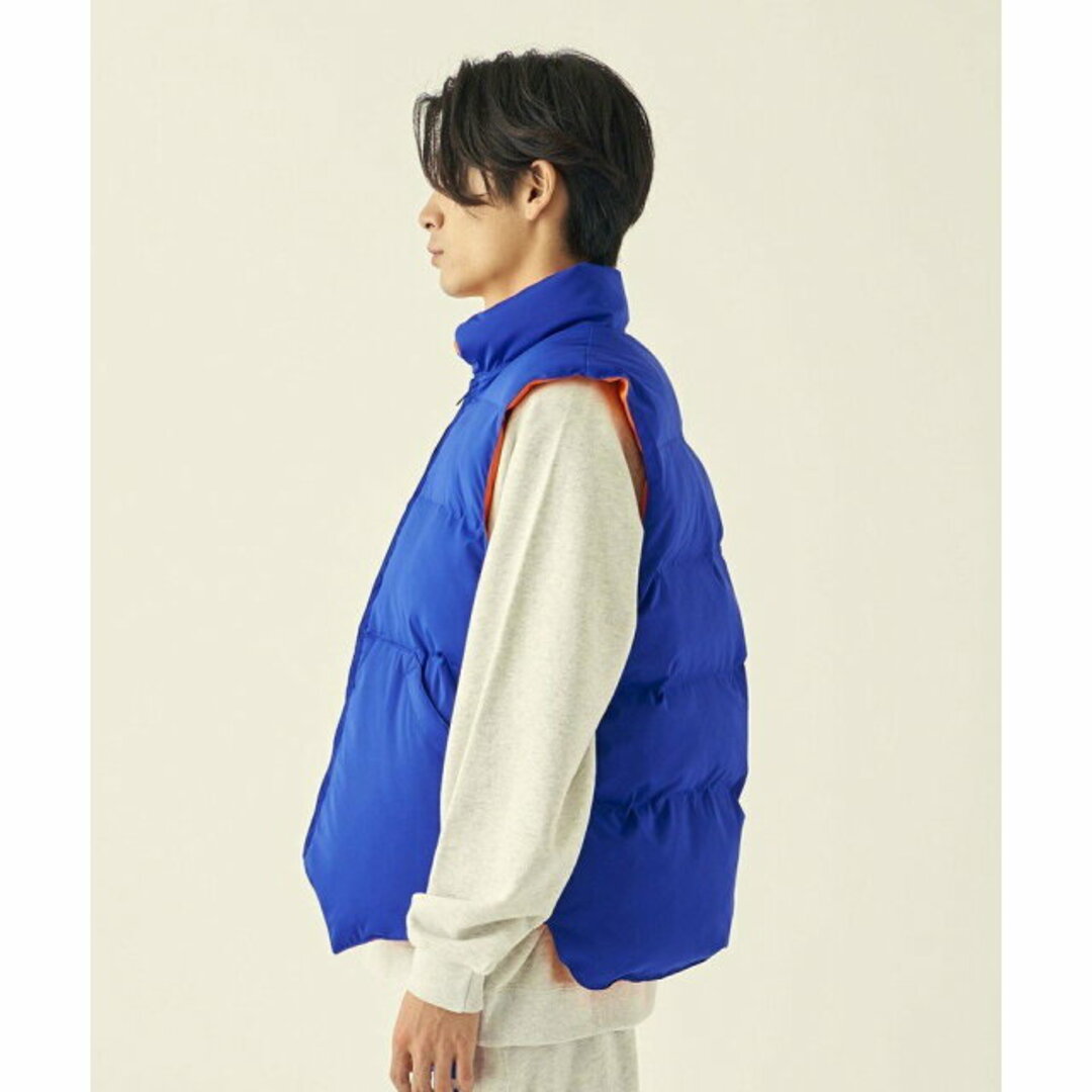 BEAUTY&YOUTH UNITED ARROWS(ビューティアンドユースユナイテッドアローズ)の【COBALT】<info. BEAUTY&YOUTH> リバーシブル PDD ベスト メンズのジャケット/アウター(その他)の商品写真