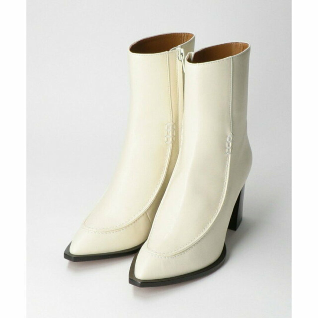 6 (ROKU)(ロク)の【WHITE】<OE>LEATHER SHORT BOOTS/ブーツ その他のその他(その他)の商品写真