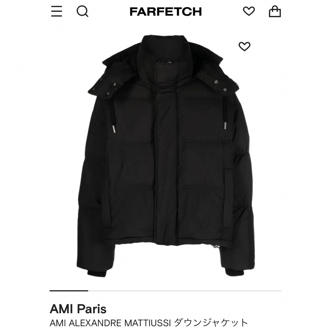 ami(アミ)のami paris ダウンジャケット メンズのジャケット/アウター(ダウンジャケット)の商品写真
