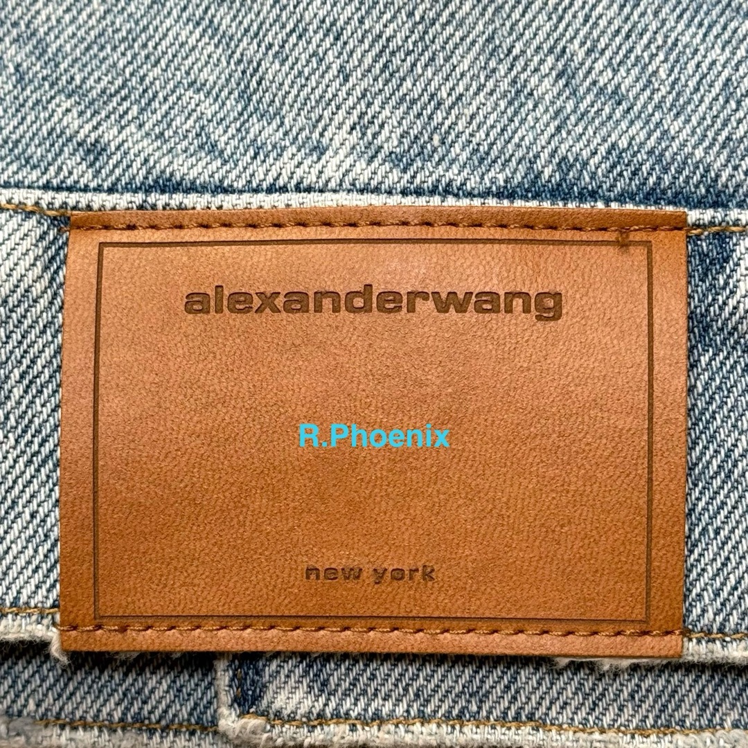 ALEXANDER WANG】Core Trucker Jacket S ALEXANDER WANG】Core Trucker Jacket S
