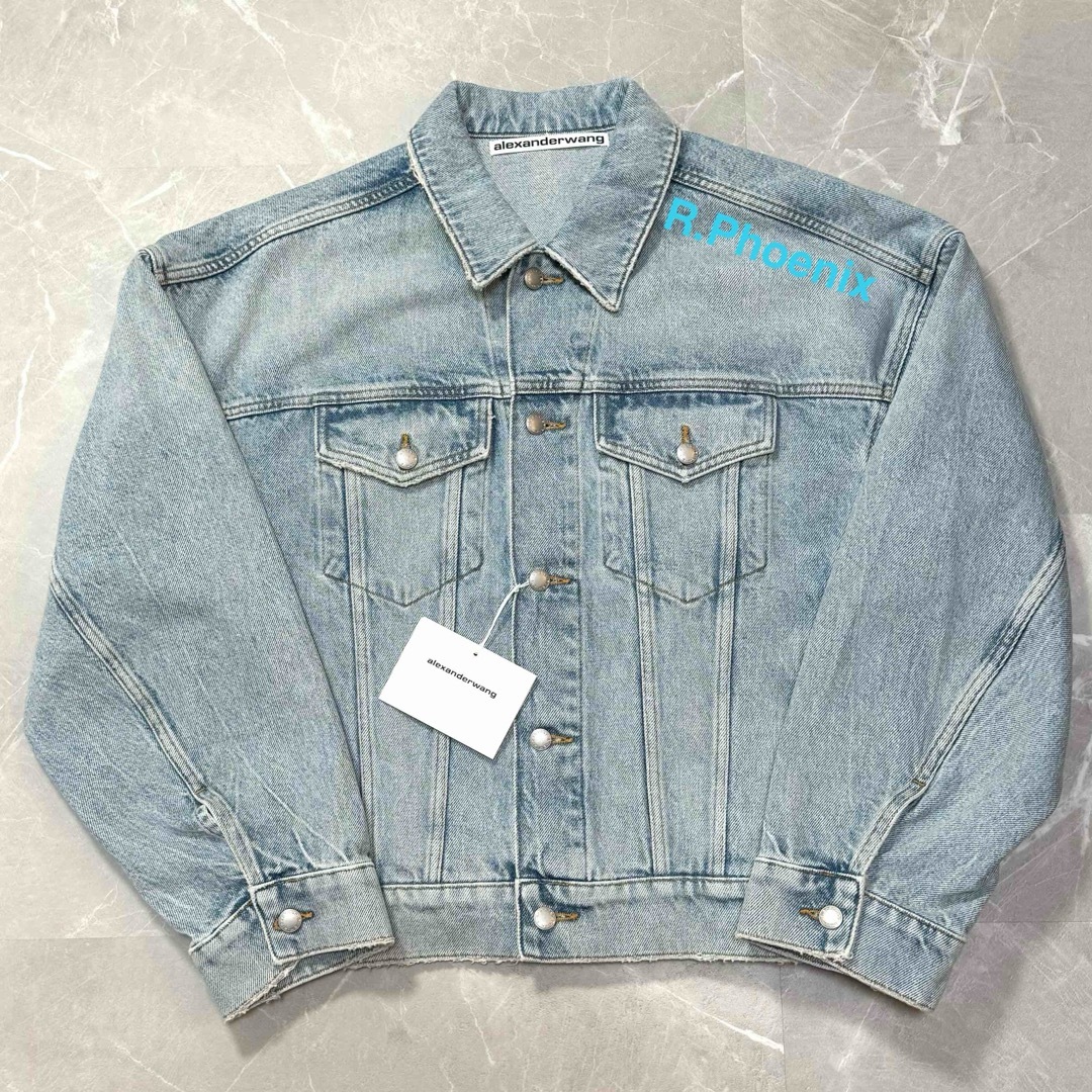 ALEXANDER WANG】Core Trucker Jacket S ALEXANDER WANG】Core Trucker Jacket S