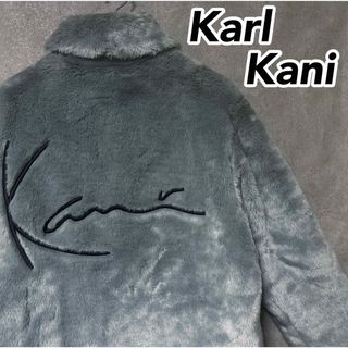 Karl Kani - Karl Kani カールカナイ ビッグロゴ フェイクファー