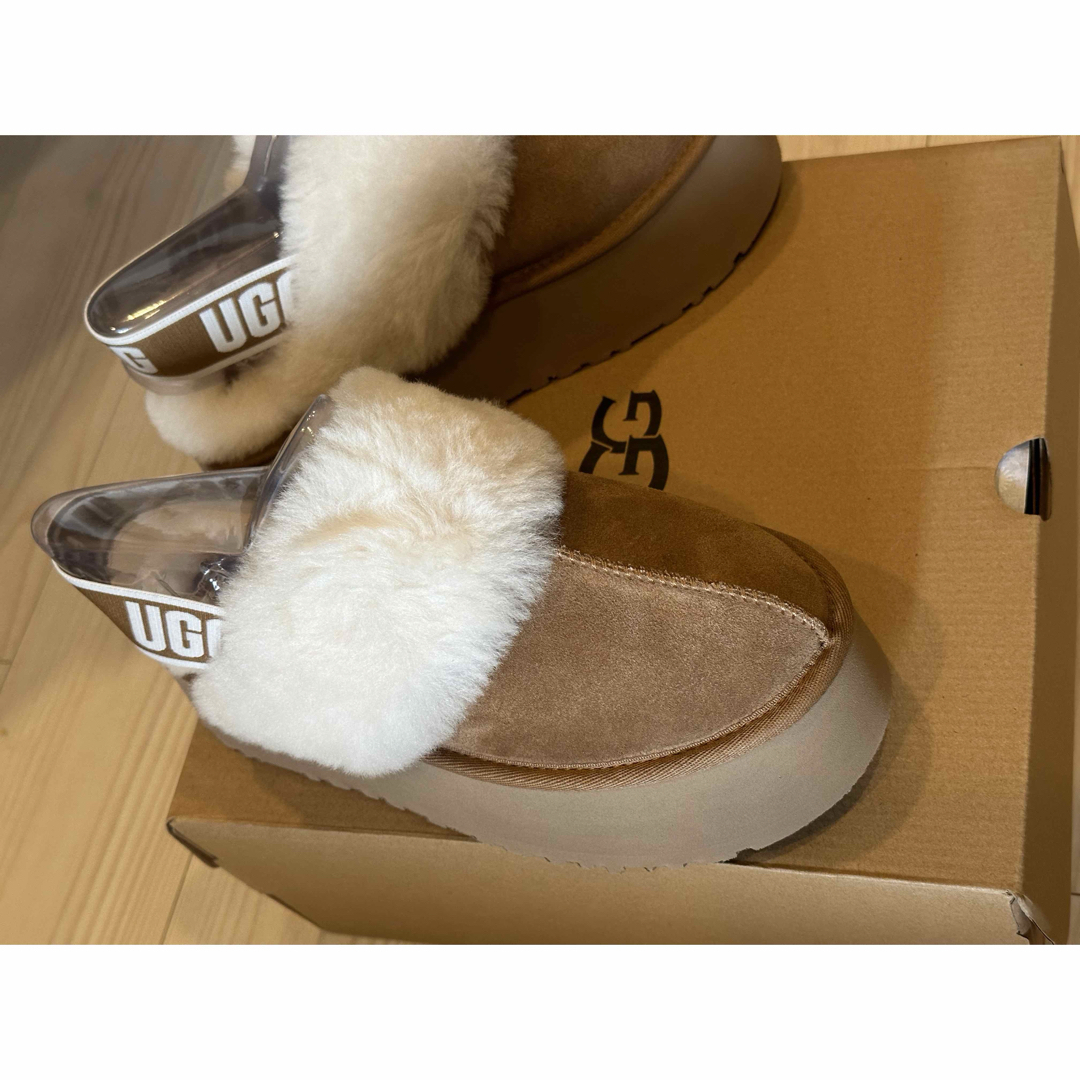 UGG スリッポン 厚底 Funkette ファンケット Chestnut - 靴/シューズ