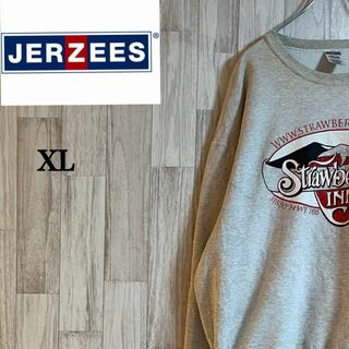 ジャージーズ(JERZEES)のジャージーズスウェット　トレーナー　ビッグシルエット　ヴィンテージ　プリントロゴ(スウェット)