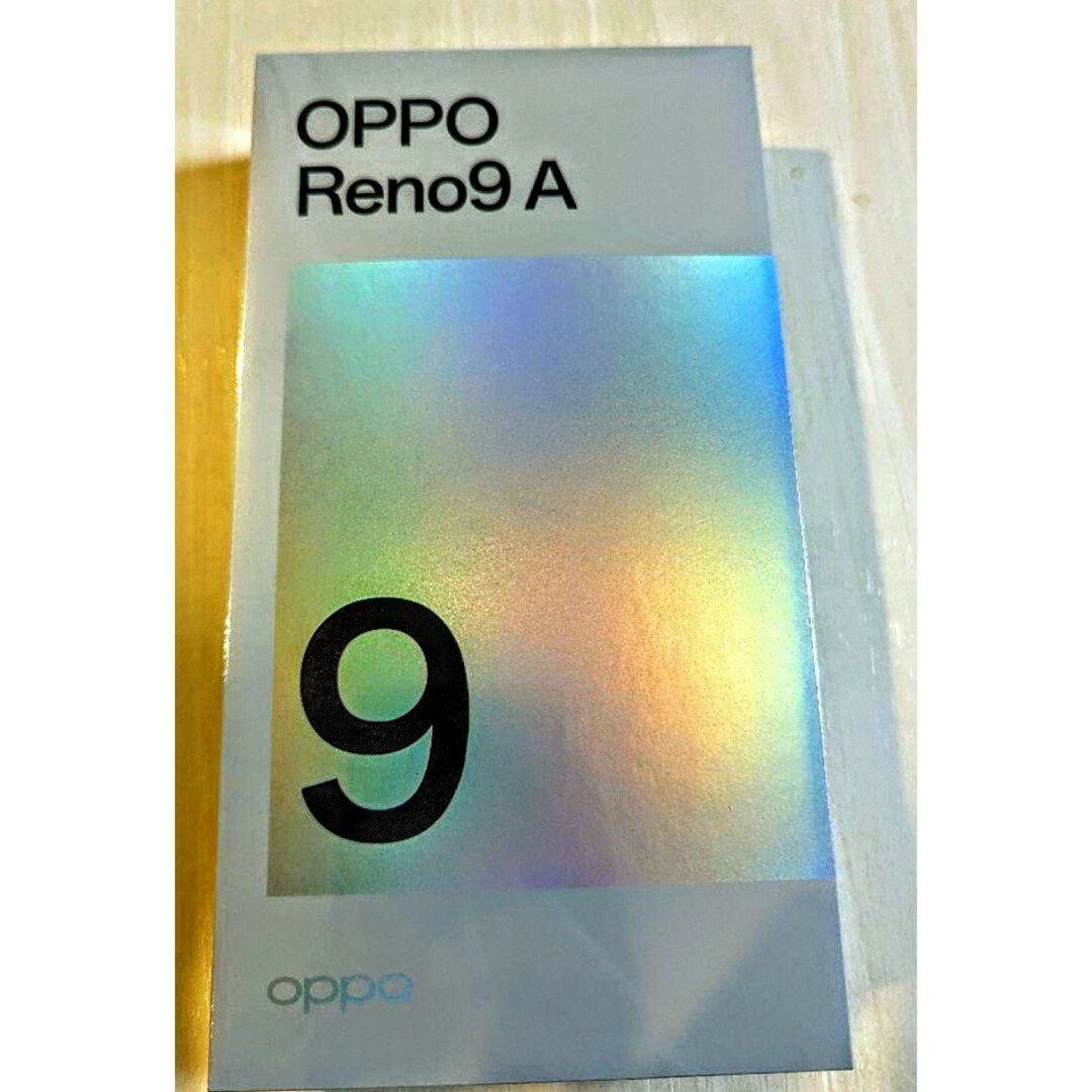 オッポ完全新品Oppo Reno 9aホワイト 128GB SIMフリーの通販 by