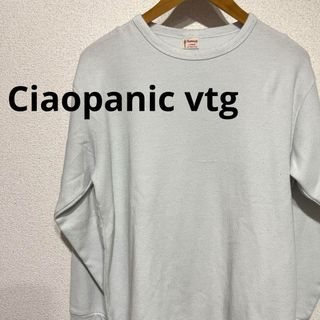 チャオパニック(Ciaopanic)のCiaopanic vtg チャオパニックビンテージ　トップス　Lサイズ(Tシャツ/カットソー(七分/長袖))