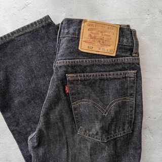 リーバイス(Levi's)のLevi’s リーバイス 517 ブラック 先染め デニム ブーツカット 古着(デニム/ジーンズ)