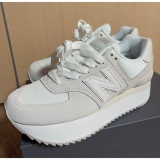 ニューバランス スニーカー(レディース)(ホワイト/白色系)の通販