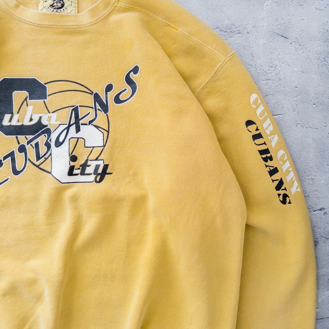 authentic pigment スウェット 90s バレーボール 古着 メンズのトップス(スウェット)の商品写真