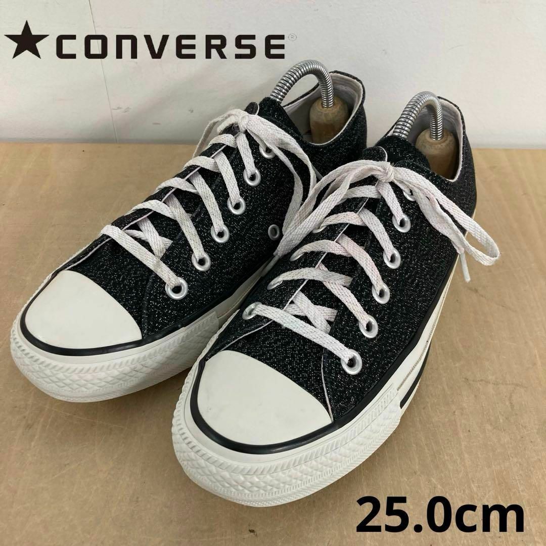 CONVERSE(コンバース)のCONVERSE オールスター グリッター OX 25.0cm レディースの靴/シューズ(スニーカー)の商品写真