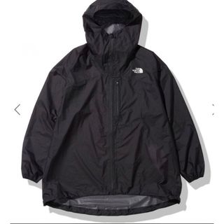 ザノースフェイス(THE NORTH FACE)の新品 ノースフェイス タプトポンチョ NP12211 黒 レイン 防水 L (ナイロンジャケット)