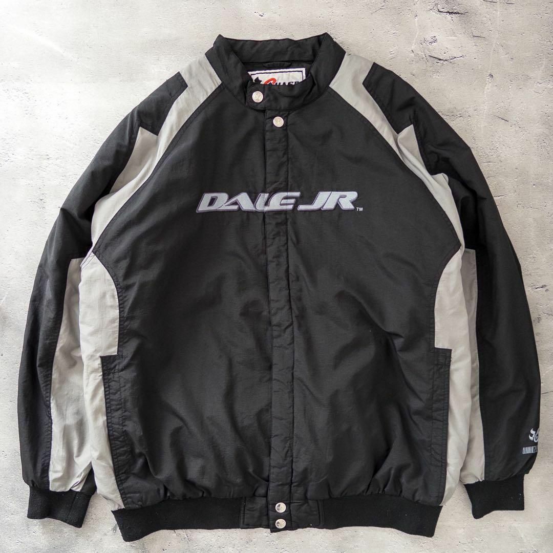 Chase authentics レーシングジャケット 90s バドワイザー 黒の通販 by