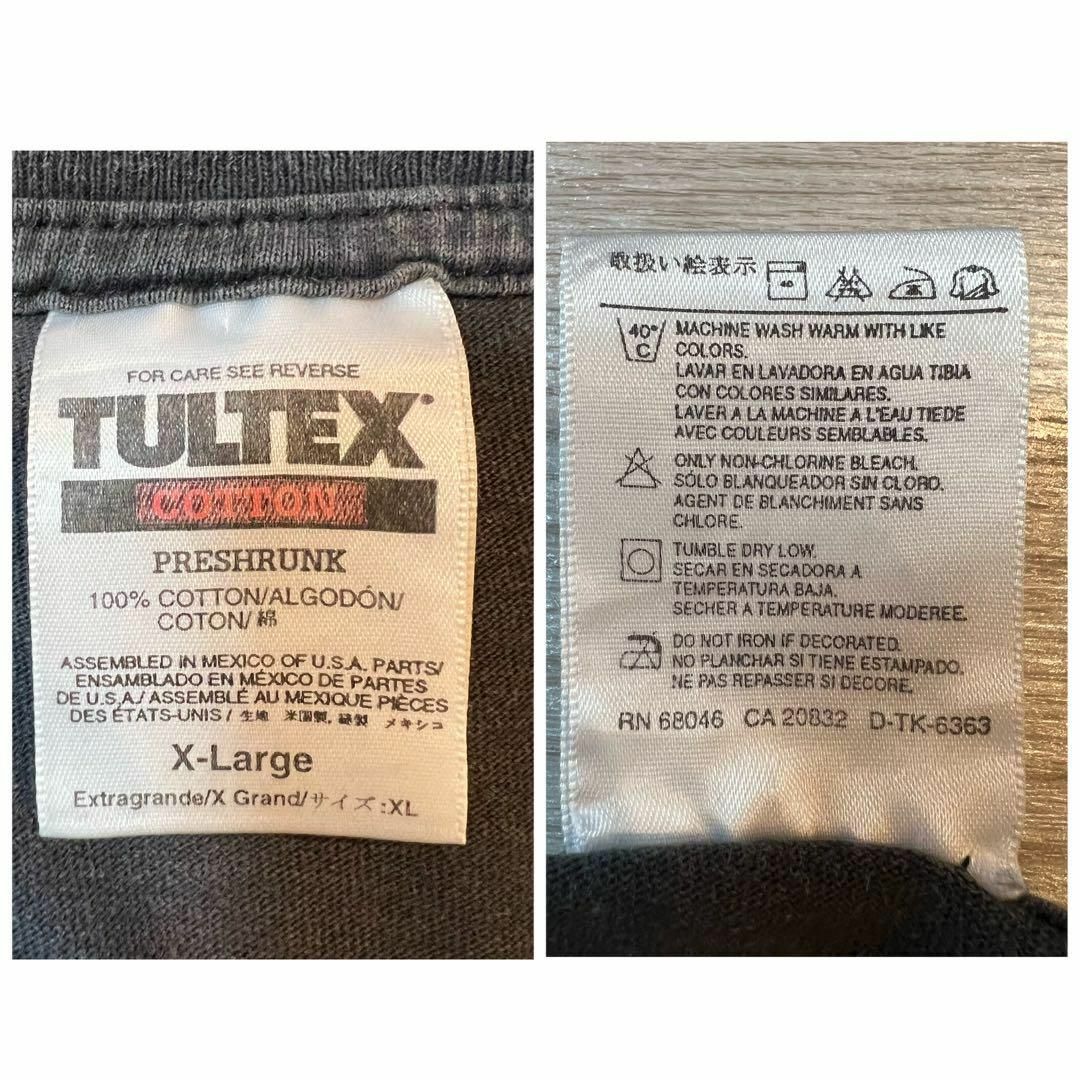 タルテックスプリントTシャツ　USA製　ビッグシルエット　ヴィンテージ　古着 メンズのトップス(Tシャツ/カットソー(半袖/袖なし))の商品写真