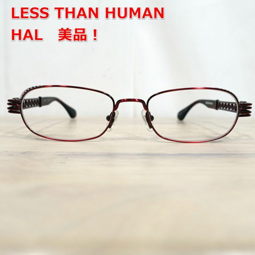 専用　less than human 　レスザンヒューマン　限定メガネ 赤