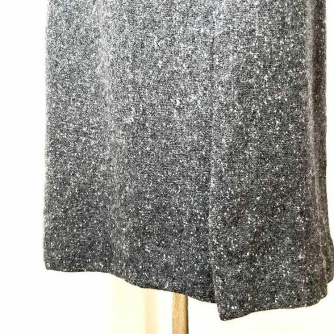 POLO RALPH LAUREN(ポロラルフローレン)の80年代ラルフローレン❗️ウール100認定マーク付【アメリカ古着】裏地付ツイード レディースのスカート(ロングスカート)の商品写真
