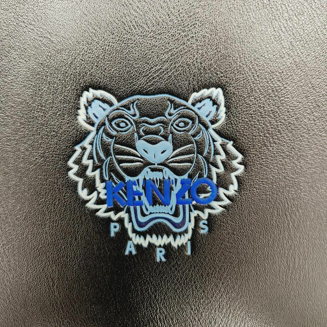 KENZO - 美品☆KENZO 虎 クラッチバッグ セカンドバッグ レザー