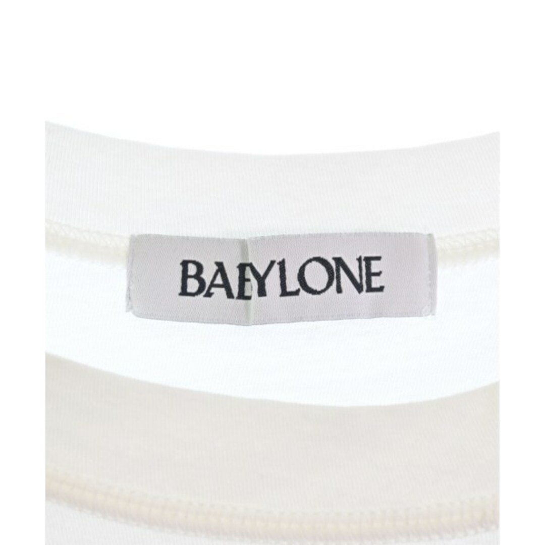 BABYLONE(バビロン)のBABYLONE バビロン タンクトップ F 白 【古着】【中古】 レディースのトップス(タンクトップ)の商品写真