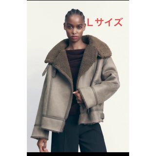 新品未使用 ZARAムートンジャケット