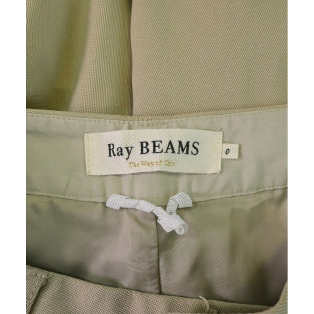 Ray BEAMS(レイビームス)のRay Beams レイビームス ショートパンツ 0(XS位) ベージュ 【古着】【中古】 レディースのパンツ(ショートパンツ)の商品写真