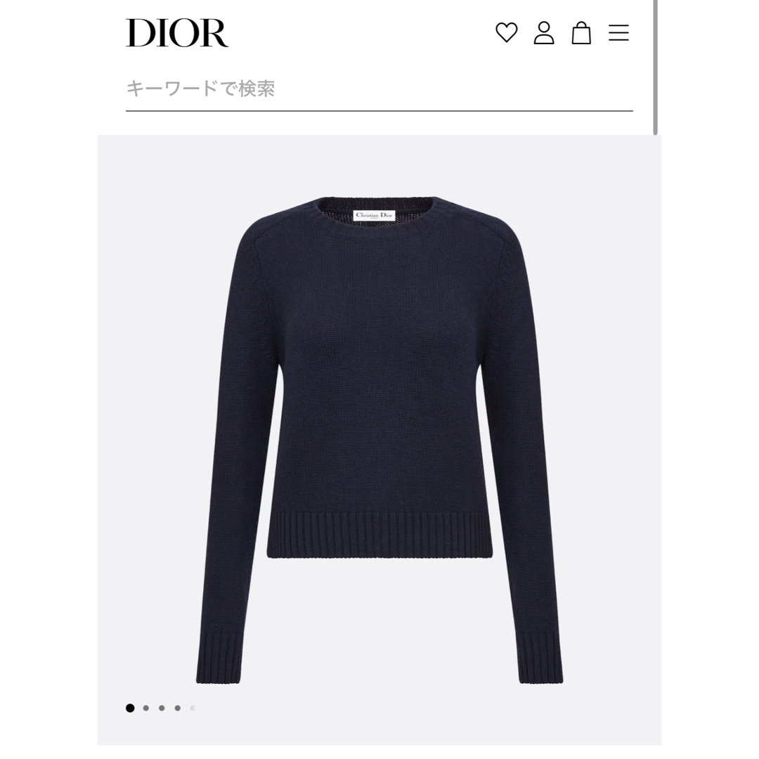 Dior - Dior ニット34の通販 by すずあみ's shop|ディオールならラクマ