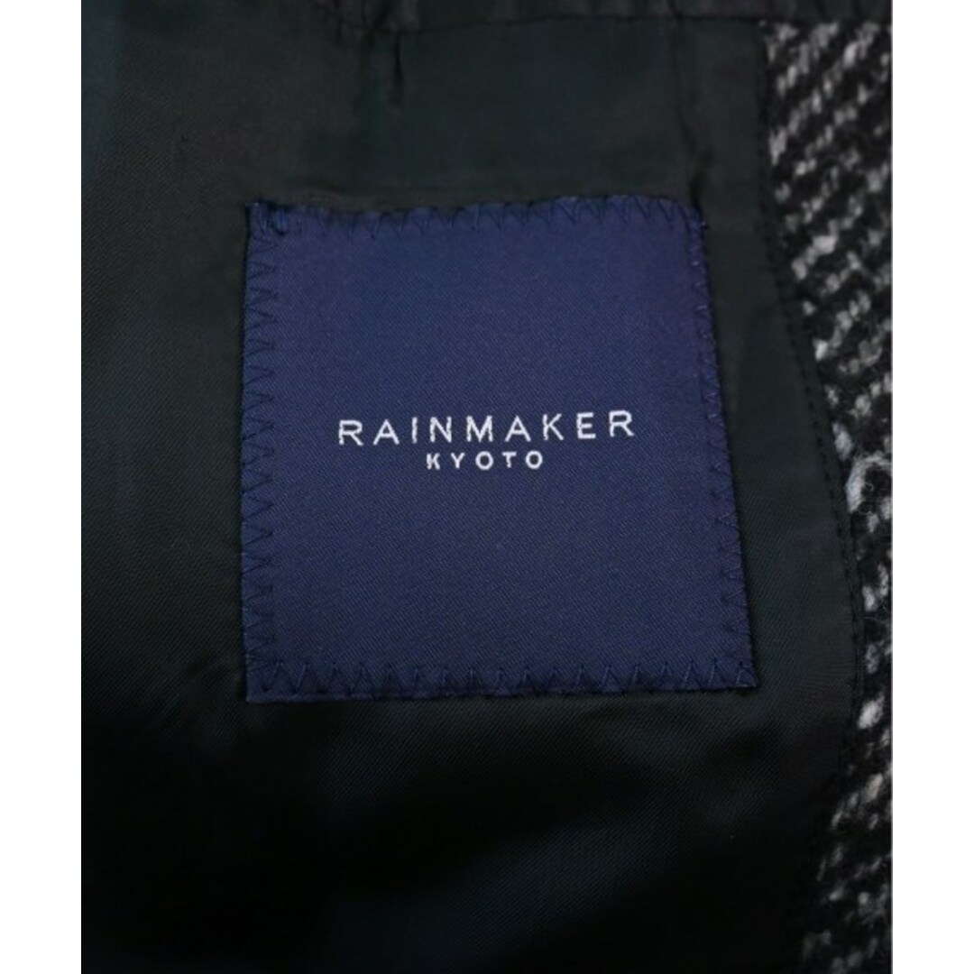 RAINMAKER(レインメーカー)のRAINMAKER コート（その他） -(L位) 黒xグレー(ヘリンボーン) 【古着】【中古】 メンズのジャケット/アウター(その他)の商品写真